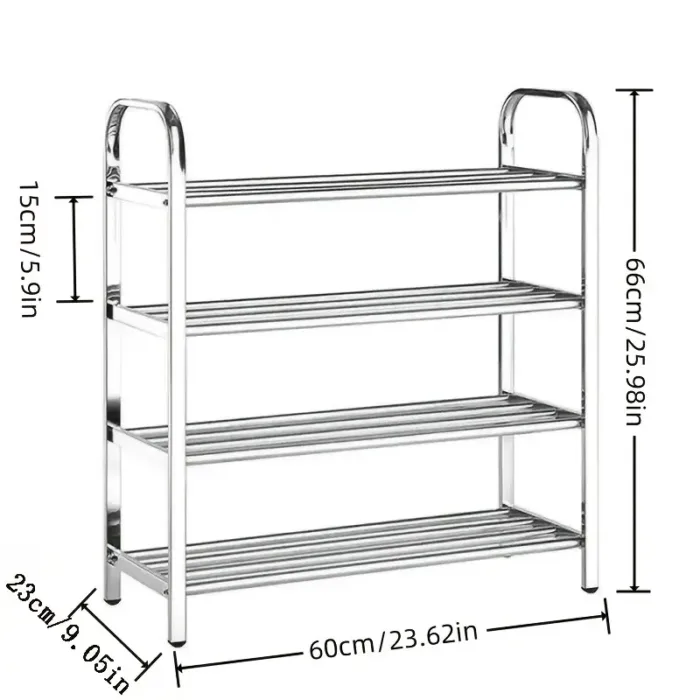 Organizador de Zapatos de Acero Inoxidable - Image 2
