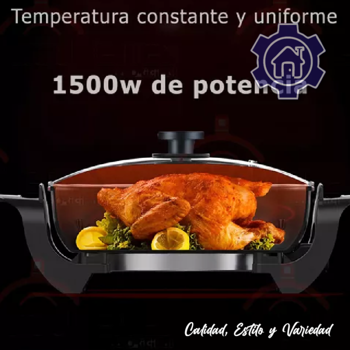 Sartén Electrico Sokany Electric Frying Pan1500w Sk-2005 - Image 3