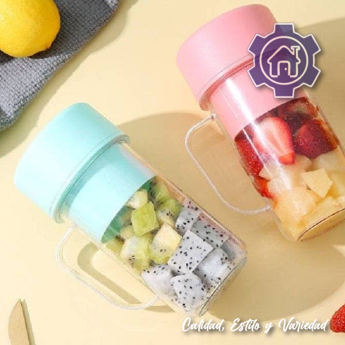 MIni Jarro Licuadora Portátil Jugos Frutas Batidos Recargable - Image 2